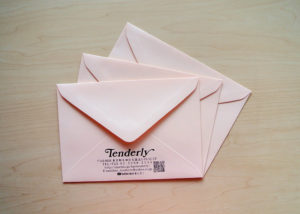 QRコード印刷の洋2封筒